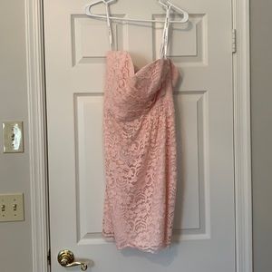 David’s bridal, size 10, color petal